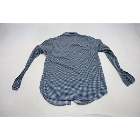 J Crew Light Weight Chambray Button Up Shirt Blue Long Sleeve Mens Sz Large - Picture 9 of 9